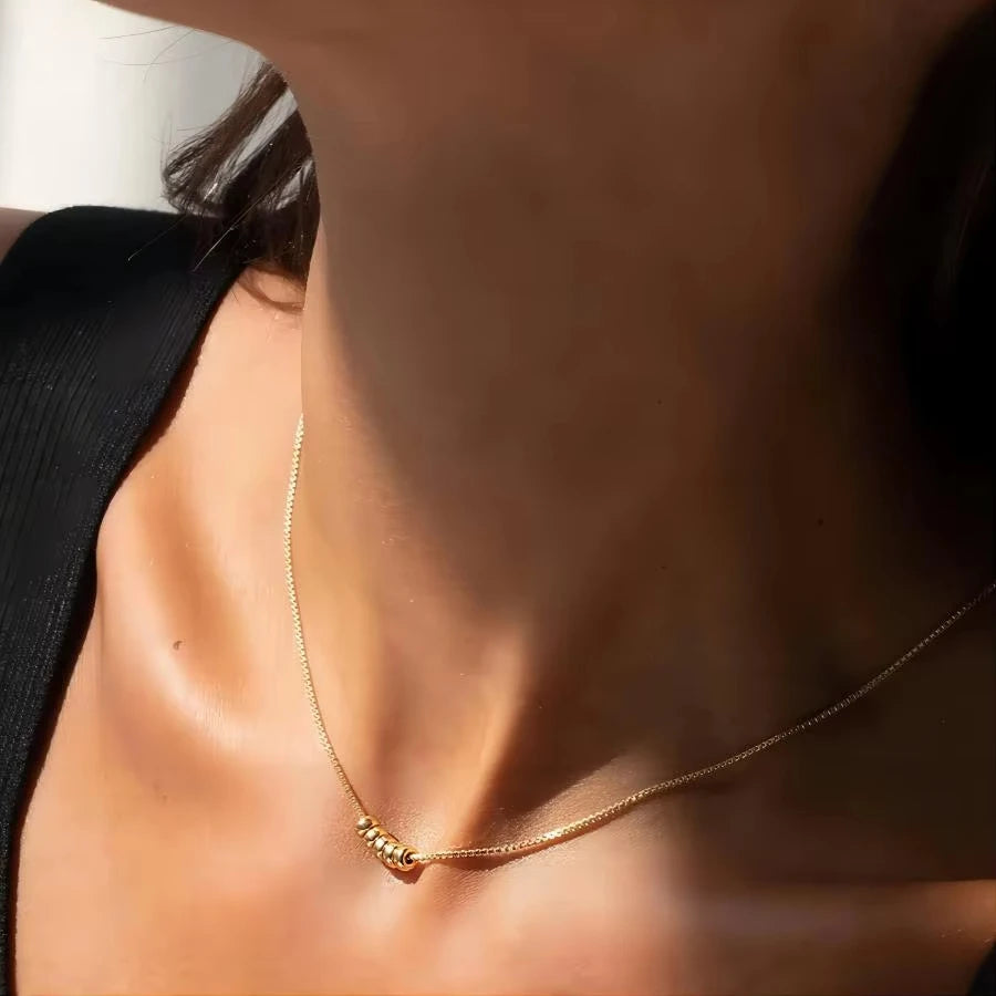 The Bead Chain — Minimalist Necklace