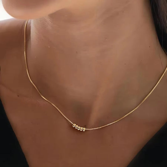 The Bead Chain — Minimalist Necklace