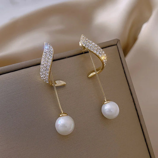 The Tassel Pearl — Drop Earrings